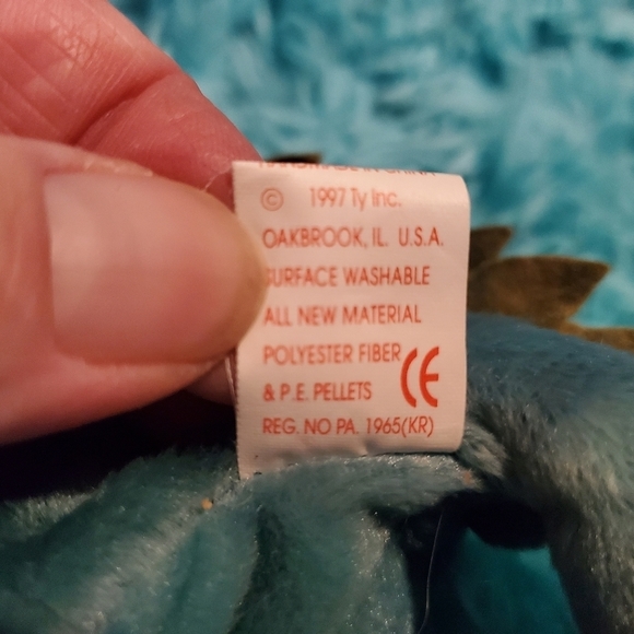 𝅺**RETIRED** Ty Beanie Baby ~ IGGY the Iguana - Picture 5 of 5